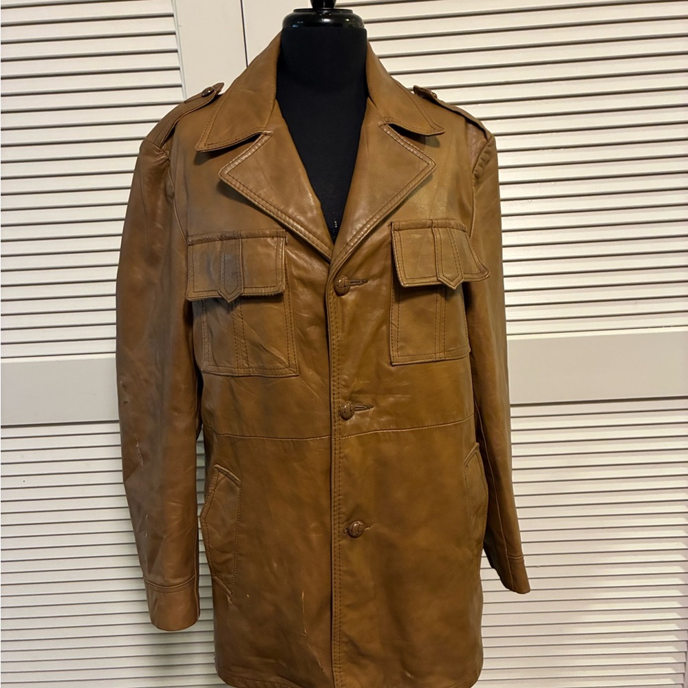 Vintage America Tan Military Field Jacket